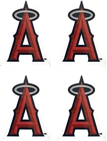 MLB 4 Los Angeles Angels Logotip naljepnica Podesite pojedinačnu službenu ligu bejzbol kaciga amblemi Anaheim