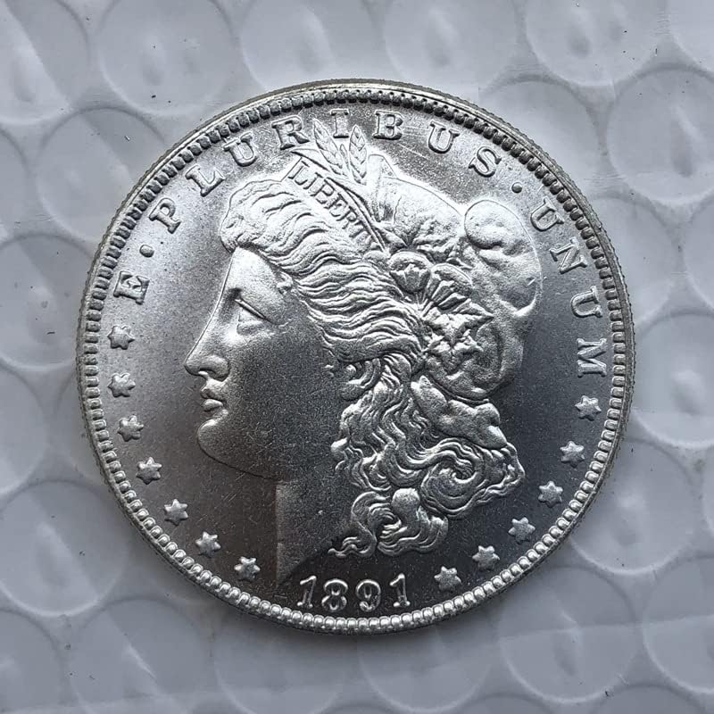 1891S izdanje American Morgan Coin srebrni dolar mesingani srebrni antikni četni kovanice za rukotvorine