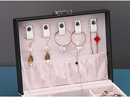 Kutija za organizatore nakita kutija za nakit, kutija za odlaganje sa bravom naušnice za uši Nakit ogrlica
