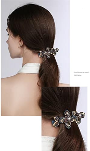 N / A Clip Stražnja strana glave Spring Clip ručno rađeni kose za kosu Headredress ženski Ponytail Horizontalni