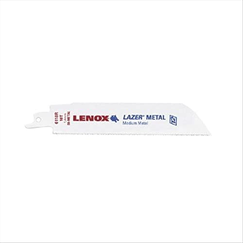 Lenox alati 201726114R LAZER rezač za rezanje metala sečiva pile, bi-metal, 6-inčni, 14 TPI, 5 / PK