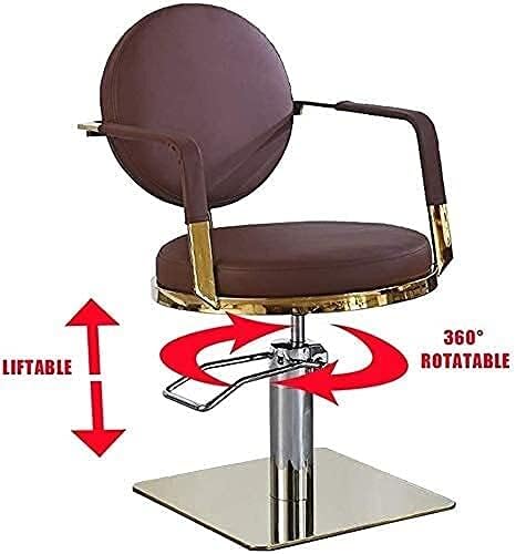 ZHANGOO Hidraulična Brijačka stolica za šišanje Salon stolica za ljepotu frizerske stolice za frizere, jednostavna