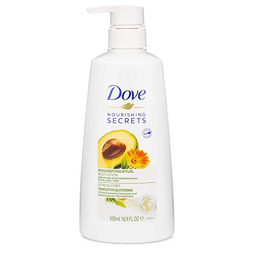 Dove Nourishing Secrets okrepljujući losion za tijelo, reljef suhe kože za žene s uljem avokada i ekstraktom