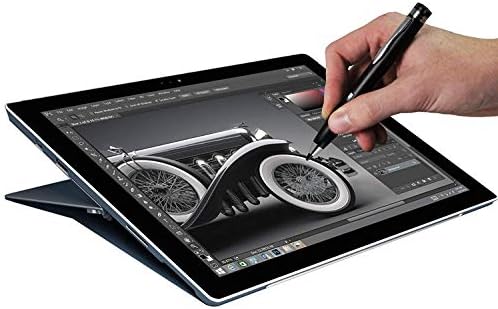 Navitech crna mini fine tačaka digitalna aktivna olovka za stylus kompatibilna sa 10 '' Windows 10 by Fusion5