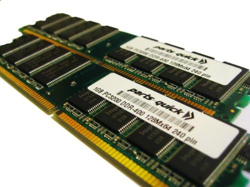 2GB 2 x 1GB PC3200 400MHz 184 pin DDR SDRAM NON-ECC DIMM radna memorija za Dell Dimension 3000
