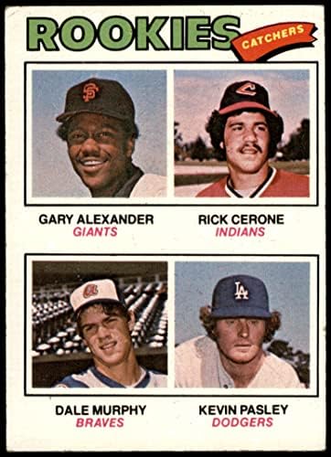 1977. 476 Rookie hvatači Dale Murphy / Gary Alexander / Rick Cerone / Kevin Pasley Divovi / Indijanci /