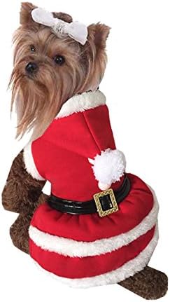 Nacoco Dog Božićne haljine Cat Xmax odgovara malim kućnim ljubimcima Halkiday outfits zimska topla odjeća