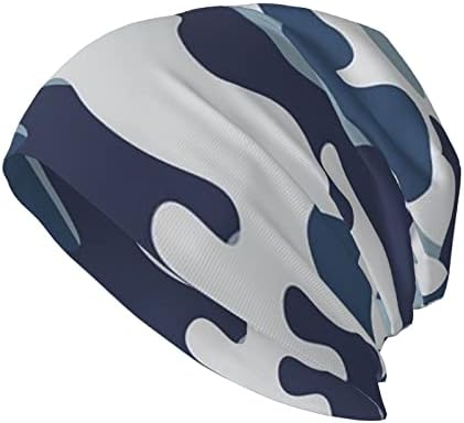 Beanie šeširi za muškarce Žene lubanje kapice Zimska modna tanka mala klina lobanja Slouchy Sleep Wave SkullCap