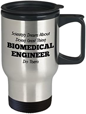 Biomedicinski inženjer kafe putna krila najbolje smiješno medicinski ljekar čaj čaj savršena ideja za muškarce