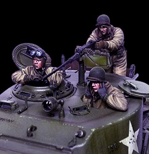 1/35 Resin Soldier Model Drugog svjetskog rata američki vojnici minijaturni model kit / / 78z1-8