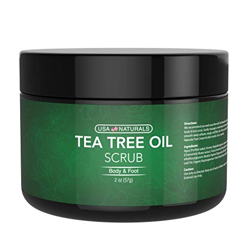 Tea Tree Oil foot & amp; tretman pilinga za tijelo - piling piling sa eteričnim uljima-zaglađuje žuljeve-pomaže