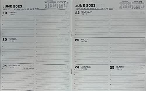 2023 8x10 Nedeljni poslovni kalendar Organizator Organizator Agenda Planer 8x10