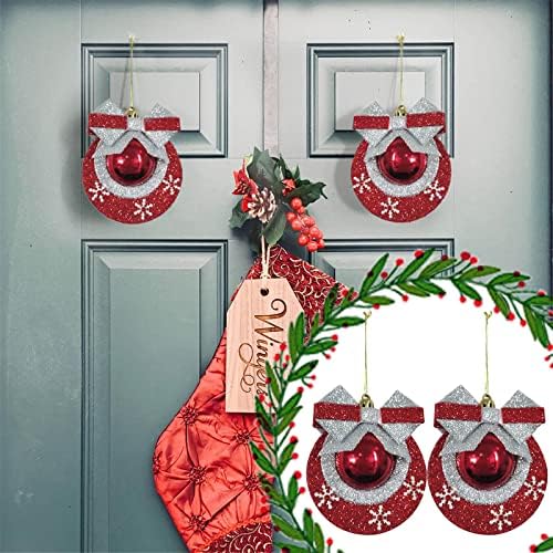 Kućni lukovi za prednje vrata Santa Dekoracija Božićne lukove ukrasi Tree Božićni kućni dekor osvijetljena