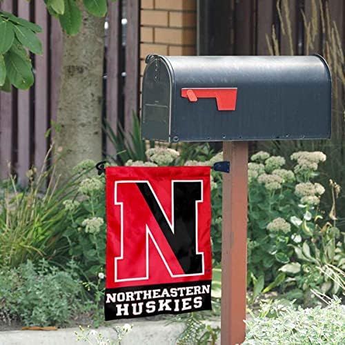 Sjeveroistočni Huskies Garden Zastava i poštanski sandučić Post Post nosač nosača