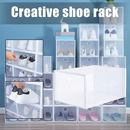 Anncus kutija za odlaganje cipela Prozirna kutija za cipele za zgušnjavanje i preklopna kutija za cipele