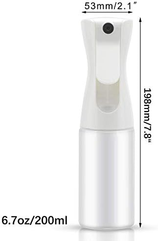 Aomom Mist sprej za bočicu vode za kosu Mister prskalica Ultra Fine bočice kontinuirano za Aerosol brijač