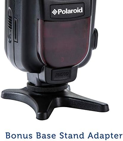 Polaroid Professional Hot Shoe Flash za sve Nikon DSLR kamere, bežični & TTL sa LCD ekranom