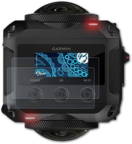 Bruni zaštitnik ekrana kompatibilan sa Garmin Virb 360 zaštitnom folijom, kristalno čistom zaštitnom folijom