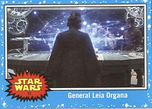 2017 TOPPS STAR WARS Putovanje u posljednji Jedi 92 General Leia Organa Posljednji Jedi