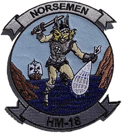 HM-18 Norsemen zakrpa za eskadrile - šivati