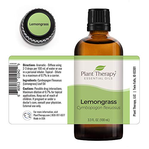 Biljna terapija limunska trava esencijalno ulje čisto, nerazrijeđene, prirodne aromaterapije, terapijski
