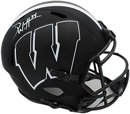 Derek Watt potpisao Wisconsin Badgers Speed full Size Eclipse NCAA kacige sa autogramom za koledž