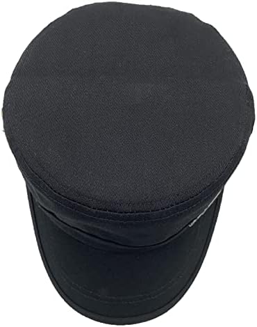 Vojni šešir pamučna kadetska kapa podesivi ravni cilindri od Kepera Vintage bejzbol kape za žene i muškarce