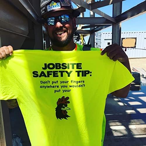 Ne može obaviti sigurnosnu sigurnost žutu smiješnu konstrukcijsku košulju
