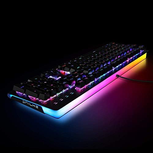 Etrobot mehanička tastatura za igre sa MX plavim prekidačima, RGB LED pozadinskim osvetljenjem i ekskluzivnim