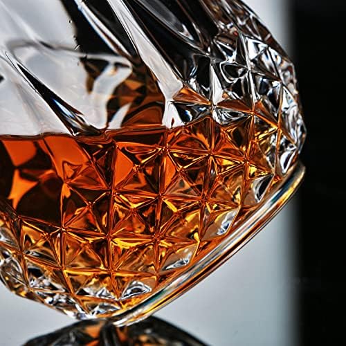 Whiskey Glass-Premium 8,10 oz Bourbon Glass Set od 6, Staromodno staklo, 2 stila Scotch naočare za barove, restorane i Dom,čaše za koktele