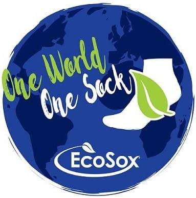 Ecosox bambus viskoza dijabetičane nevezavne čarape za posade za muškarce i žene | Meko, suvo, poboljšava