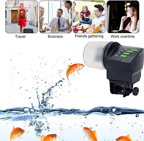 Akvarijumska automatska hranilica za ribu, Automatski dozator hrane za ribu hranilica za ribu, Podesiva