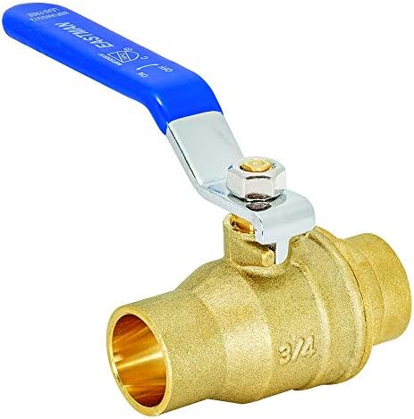 Eastman 3/4 inča kuglasti ventil za teške uslove rada, Mesingani vodovodni priključak, 20063LF