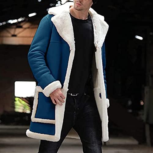 ADSSDQ muška jakna zima, za odmor prevelika kapuljača muškarci dugih rukava modna vježba gusta udobna jakna