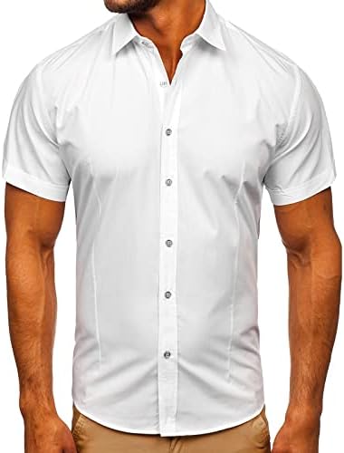 Ljetne majice za muškarce proljeće ljeto Ležerne kratke rukave plaže modni Top bluze košulje vino majice