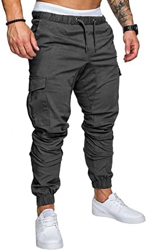 ZEFOTIM kargo pantalone za muškarce Slim Fit Casual Comfy Tactical Lounge Workout pantalone za planinarenje