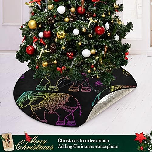 TriBaleelephant božićna stabla prostirke vodootporne stalke za stalke Mat tepih ispod božićnog drvca Pribor