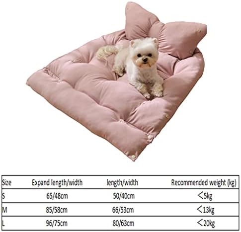 Jalyka Bow Dog krevet, kauč za pse, ugodan slatki pask kauč, brašna mat, vibrantov životni pseći krevet,