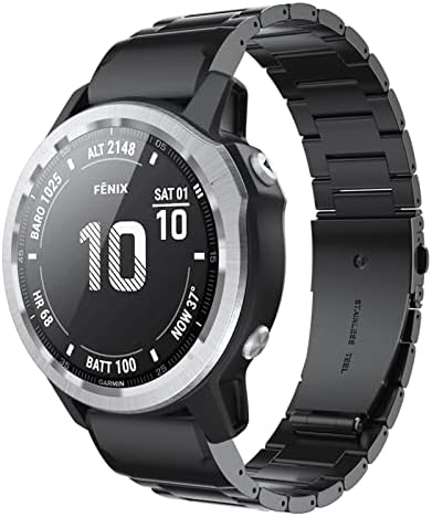 CEKGDB traka za sat za Garmin Fenix 7S 6S Pro Watch brzo oslobađanje trake od nehrđajućeg čelika 20mm