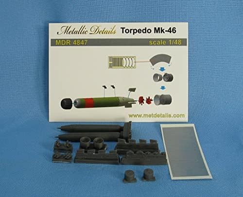 Metalni detalji MDR4847-1/48-Torpedo Mk-46