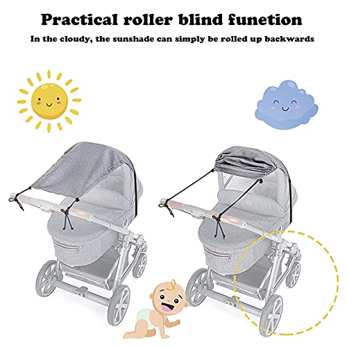 Univerzalna kolica za sunčanje zaštita od sunca za zaštitu od sunca za bebe sa sunčanim hladom Extender