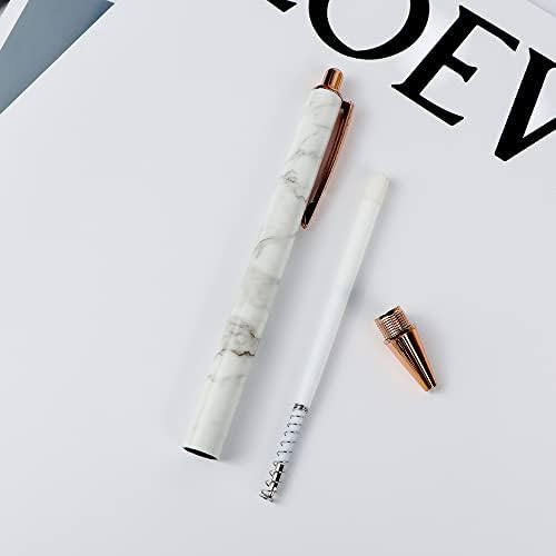 Mei Yi Tian Gold olovka sa mramornim hemijskim olovkom Jednostavno metalno olovka za futrolu za jednu olovku