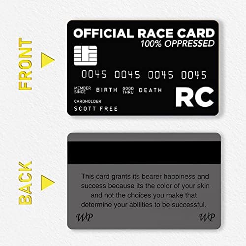 TaikaoQi bijele Privilegijske kartice nadmašuju sve smiješne kartice šala novčanik inspirativne kartice