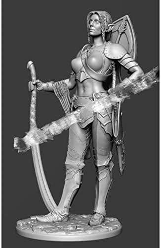 ETRIYE 75mm 1/24 smola model karaktera Ancient Fantasy ženski vilenjak ratnik liveni model minijaturni komplet