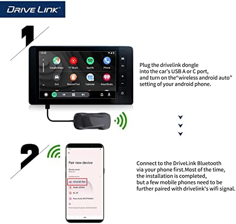 Drivelink Android Auto Wireless Dongle pretvara žičane AA automobile u bežični android Android Android Android