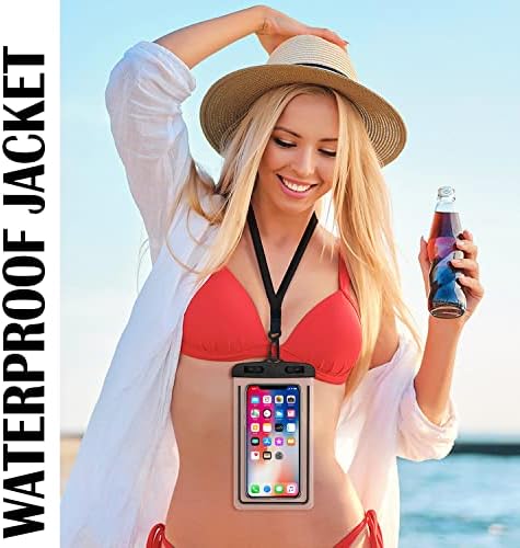 hatisan vodootporna torbica za telefon, torbica za telefon kompatibilna za iPhone 14 13 12 11 Pro Max Plus