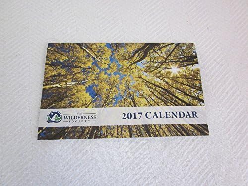 Pasiva za dilderness 2017 kalendar, veličine 8 1/2 x 5 1/2