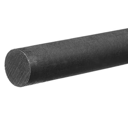 Delrin Acetal Homopolimer plastični štap, crn, 1-1 / 4 prečnika x 3 ft. Long