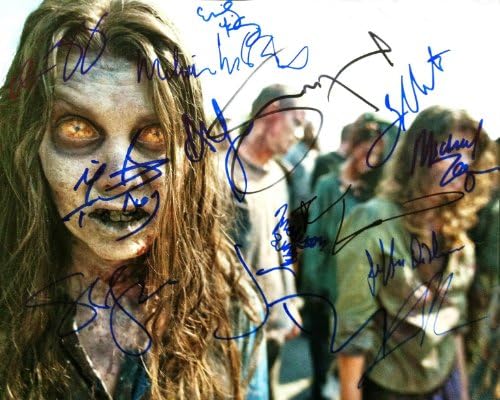 The Walking Dead cast 8x10 reprint potpisana fotografija 2 od 14 Lincoln +