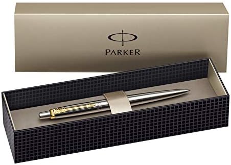 Parker Ballpoint Pen jotter klasični nehrđajući čelik sa zlatnim oblogom